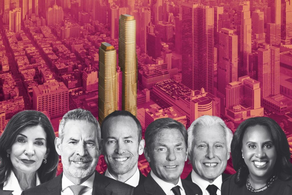 Hochul Taps Developers to Build $1B Hell’s Kitchen Towers